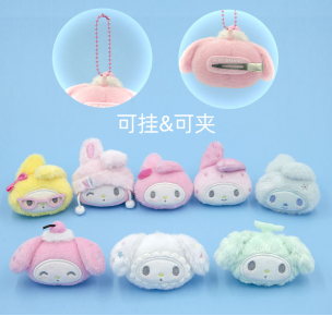 美樂蒂發夾小吊飾